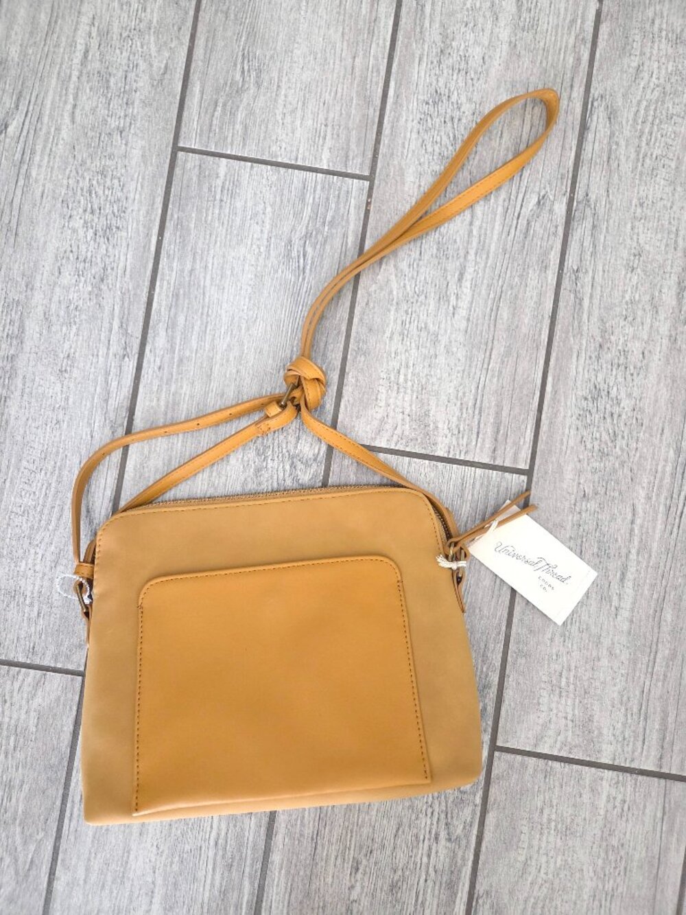 Universal Thread Women's Crossbody Bag Purse Mustard Yellow Adjustable Strap NWT